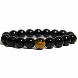 🔴 Bracelet - Tiger's Eye & Onyx